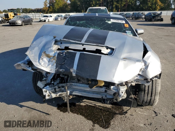 2010 Ford Mustang GT500 with VIN 1ZVBP8JS3A5156425, listed as a Copart auction lot 77348134 with 61,984 mi miles and Salvage title. Bid and sale history available at DreamBid. Image 5.