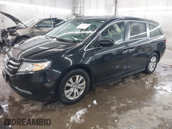 2015 Honda Odyssey EX-L with VIN 5FNRL5H6XFB019430, listed as a IAAI auction lot 41954209 with 161,389 mi miles and . Bid and sale history available at DreamBid. Image 19.
