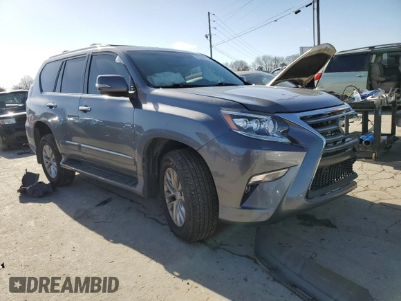 2017 Lexus GX with VIN JTJBM7FX2H5161116, listed as a Copart auction lot 37550593 with 44,015 mi miles. Bid and sale history available at carsss.com. Image 4.