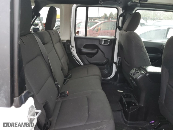 2019 Jeep Wrangler Unlimited Sport with VIN 1C4HJXDG0KW506153, listed as a Copart auction lot 42191625 with 81,954 mi miles and Salvage Title. Bid and sale history available at carsss.com. Image 10.