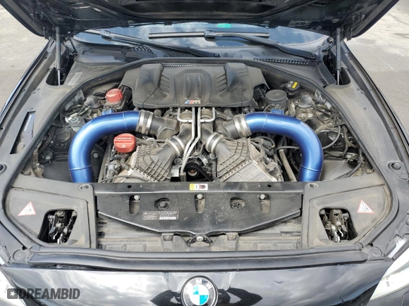 2015 BMW M5 with VIN WBSFV9C56FD594465, listed as a Copart auction lot 72085944 with 76,313 mi miles and Salvage Title. Bid and sale history available at carsss.com. Image 13.