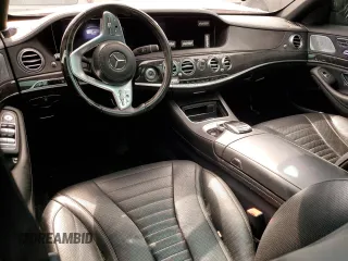 2019 Mercedes-Benz S 560 with VIN WDDUG8GB1KA460161, listed as a Copart auction lot 56998664 with Not Provided miles and Salvage Title. Bid and sale history available at DreamBid. Image 8.