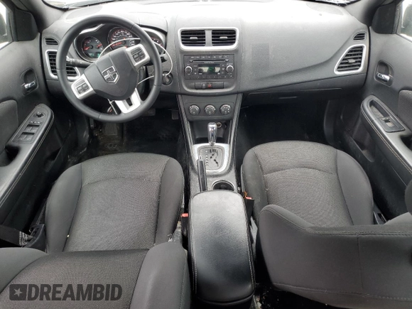 2014 Dodge Avenger SXT with VIN 1C3CDZCB4EN163493, listed as a Copart auction lot 82009014 with 103,428 mi miles and Salvage title. Bid and sale history available at DreamBid. Image 8.