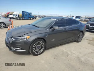 2017 Ford Fusion Titanium with VIN 3FA6P0SU7HR354444, listed as a Copart auction lot 50601035 with 159,069 mi miles and Salvage Title. Bid and sale history available at carsss.com. Image 1.
