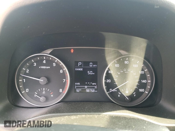 2017 Hyundai Elantra Limited z VIN 5NPD84LF4HH142173, wystawiony jako Copart lot #62521044 z przebiegiem 98 758 mil mil oraz Szkoda całkowita • Salvage title. Historia ofert i sprzedaży dostępna na DreamBid. Obrazek 9.