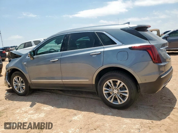 2021 Cadillac XT5 FWD Premium Luxury с VIN 1GYKNCR49MZ202252, выставлен на аукционе Copart как лот 57902235 с пробегом 42 241 миль миль и Списание • Salvage title. История ставок и продаж доступна на DreamBid. Изображение 2.