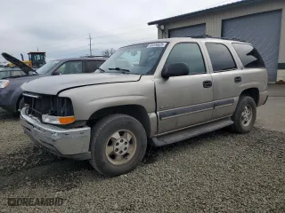 2001 Chevrolet Tahoe LT with VIN 1GNEK13T71J206544, listed as a Copart auction lot 45426625 with 166,682 mi miles and Salvage Title. Bid and sale history available at carsss.com. Image 1.