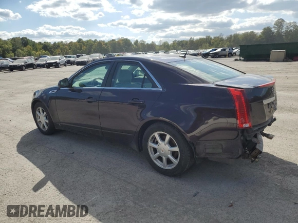 2008 Cadillac CTS AWD w/1SA with VIN 1G6DG577280212801, listed as a Copart auction lot 70036914 with 124,559 mi miles and Salvage Title. Bid and sale history available at carsss.com. Image 2.