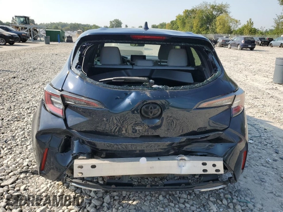 2021 Toyota Corolla Hatchback SE with VIN JTND4MBE9M3118005, listed as a Copart auction lot 69073254 with 65,938 mi miles and Salvage Title. Bid and sale history available at carsss.com. Image 6.