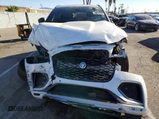 2024 Jaguar F-Pace R-Dynamic S with VIN SADCT2EX6RA736099, listed as a Copart auction lot 77834374 with 12,323 mi miles and Salvage title. Bid and sale history available at DreamBid. Image 5.