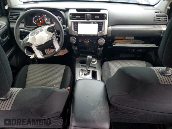 2023 Toyota 4Runner SR5 with VIN JTEMU5JR9P6174216, listed as a Copart auction lot 48993335 with 9,211 mi miles and Salvage title. Bid and sale history available at DreamBid. Image 8.
