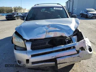 2007 Toyota RAV4 with VIN JTMBK33V375021224, listed as a Copart auction lot 46185305 with 191,298 mi miles and Salvage Title. Bid and sale history available at carsss.com. Image 5.