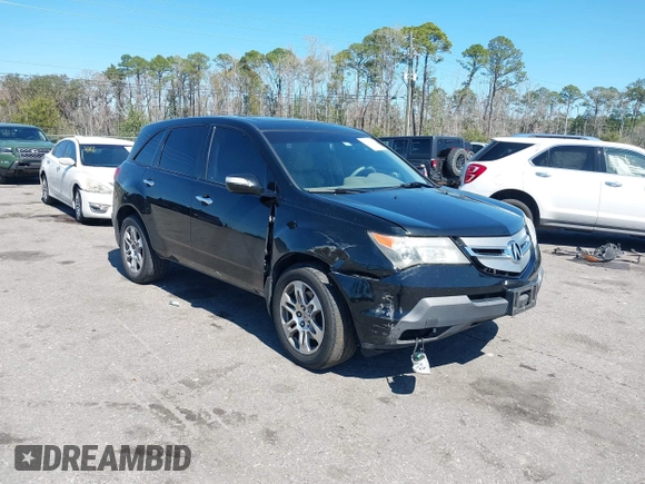 2008 Acura MDX Tech Pkg with VIN 2HNYD28388H539825, listed as a IAAI auction lot 41696141 with 239,598 mi miles. Bid and sale history available at carsss.com. Image 1.