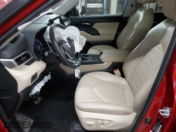 2023 Toyota Highlander L z VIN 5TDKDRAHXPS034122, wystawiony jako Copart lot #60903815 z przebiegiem 38 458 mil mil oraz Czysty tytuł • Clean title. Historia ofert i sprzedaży dostępna na DreamBid. Obrazek 7.