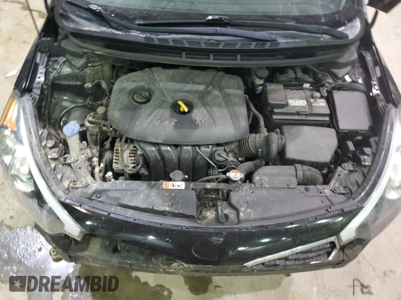 2016 Kia Forte LX with VIN KNAFX4A66G5504272, listed as a Copart auction lot 42122615 with 126,645 mi miles and Salvage Title. Bid and sale history available at carsss.com. Image 11.