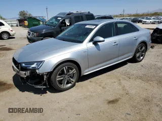 2018 Audi A4 Premium Plus z VIN WAUENAF47JA159730, wystawiony jako Copart lot #57628505 z przebiegiem 68 343 mil mil oraz Szkoda całkowita • Salvage title. Historia ofert i sprzedaży dostępna na DreamBid. Obrazek 1.