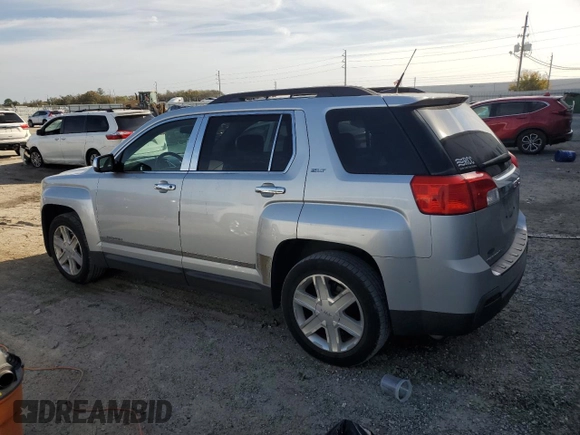 2011 GMC Terrain SLT-1 with VIN 2CTALUECXB6299680, listed as a Copart auction lot 47468275 with 180,694 mi miles and Salvage Title. Bid and sale history available at carsss.com. Image 2.