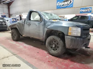 2011 Chevrolet Silverado 1500 Work Truck with VIN 1GCNKPEX2BZ418962, listed as a Copart auction lot 42313445 with 0 mi miles and Salvage Title. Bid and sale history available at carsss.com. Image 4.