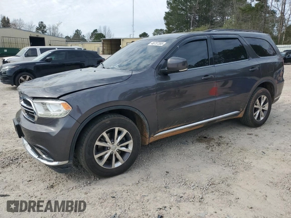 2016 Dodge Durango Limited with VIN 1C4RDJDG2GC331132, listed as a Copart auction lot 48737355 with 187,298 mi miles and Salvage Title. Bid and sale history available at DreamBid. Image 1.