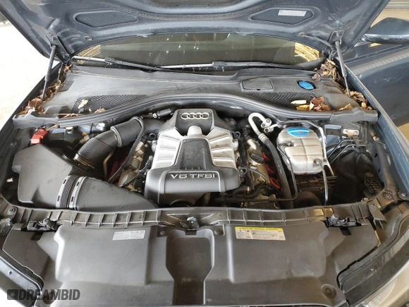 2015 Audi A6 3.0T Premium Plus with VIN WAUFGAFC6FN028732, listed as a Copart auction lot 48512135 with 96,632 mi miles and Salvage Title. Bid and sale history available at carsss.com. Image 11.