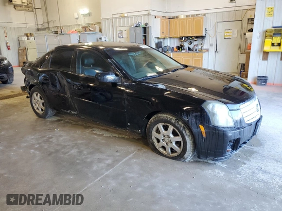 2007 Cadillac CTS with VIN 1G6DP577670148244, listed as a Copart auction lot 73038204 with 206,014 mi miles and Salvage Title. Bid and sale history available at carsss.com. Image 4.