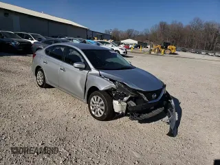 2017 Nissan Sentra SV with VIN 3N1AB7APXHY348508, listed as a Copart auction lot 48877575 with 161,828 mi miles and Salvage Title. Bid and sale history available at carsss.com. Image 10.