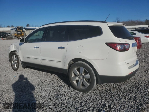 2015 Chevrolet Traverse LTZ with VIN 1GNKVJKD5FJ248402, listed as a Copart auction lot 47138305 with 140,808 mi miles and Salvage Title. Bid and sale history available at DreamBid. Image 2.