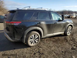 2024 Nissan Pathfinder SL with VIN 5N1DR3CC0RC223953, listed as a Copart auction lot 42926655 with 30,156 mi miles and Salvage Title. Bid and sale history available at carsss.com. Image 3.