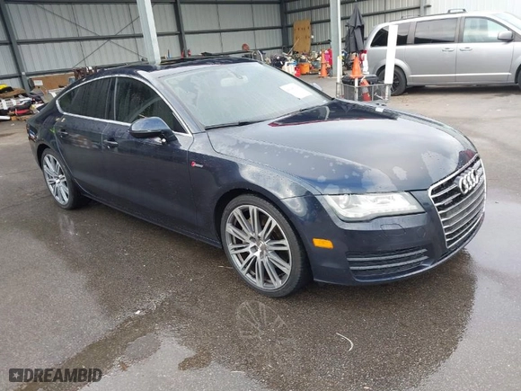 2012 Audi A7 3.0 Premium Plus with VIN WAUYGAFC6CN126289, listed as a IAAI auction lot 41945024 with 126,465 mi miles. Bid and sale history available at carsss.com. Image 1.