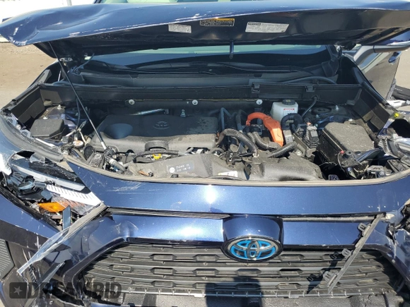 2023 Toyota RAV4 Hybrid XLE with VIN JTMRWRFV6PD196476, listed as a Copart auction lot 62737495 with 8,529 mi miles and Salvage title. Bid and sale history available at DreamBid. Image 11.