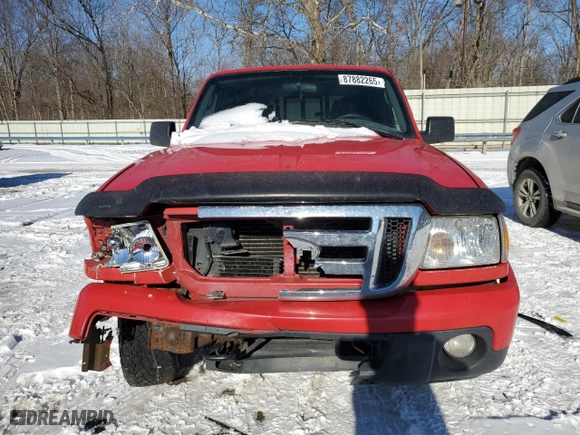 2008 Ford Ranger XL with VIN 1FTZR15E88PA15694, listed as a Copart auction lot 87882265 with 163,137 mi miles and Salvage Title. Bid and sale history available at carsss.com. Image 5.