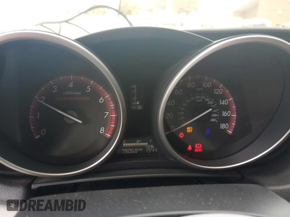 2013 Mazda 3 Mazdaspeed3 Touring with VIN JM1BL1L42D1815143, listed as a Copart auction lot 53360445 with 79,068 mi miles and Salvage title. Bid and sale history available at DreamBid. Image 9.