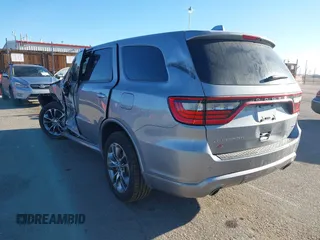 2019 Dodge Durango GT Plus with VIN 1C4RDJDG9KC780204, listed as a IAAI auction lot 41528411 with 92,026 mi miles and . Bid and sale history available at DreamBid. Image 3.