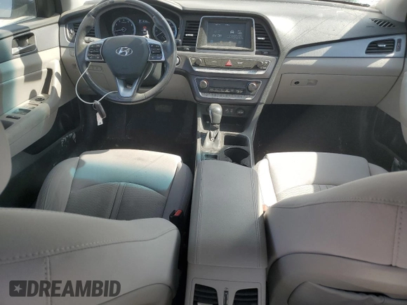 2018 Hyundai Sonata SEL with VIN 5NPE34AF0JH709281, listed as a Copart auction lot 48797735 with 96,482 mi miles and Salvage Title. Bid and sale history available at DreamBid. Image 8.