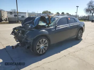 2013 Chrysler 300 with VIN 2C3CCAAG0DH657201, listed as a Copart auction lot 46904745 with 0 mi miles and Salvage Title. Bid and sale history available at carsss.com. Image 1.