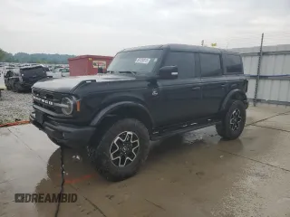 2023 Ford Bronco с VIN 1FMEE5DP3PLB59482, выставлен на аукционе Copart как лот 59725815 с пробегом 54 741 миль миль и Списание • Salvage title. История ставок и продаж доступна на DreamBid. Изображение 1.