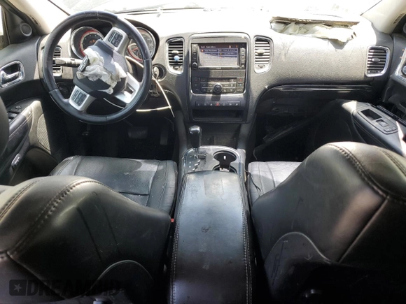 2013 Dodge Durango Citadel with VIN 1C4SDJET9DC505111, listed as a Copart auction lot 59810335 with 135,169 mi miles and Salvage title. Bid and sale history available at DreamBid. Image 8.