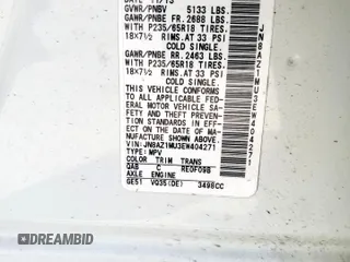 2014 Nissan Murano SL with VIN JN8AZ1MU3EW404271, listed as a Copart auction lot 49648555 with 118,664 mi miles and Clean Title. Bid and sale history available at carsss.com. Image 12.