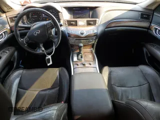 2011 Infiniti M with VIN JN1AY1AR5BM570669, listed as a Copart auction lot 69644784 with 118,346 mi miles and Salvage Title. Bid and sale history available at carsss.com. Image 8.
