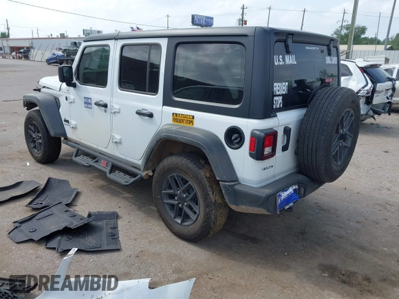 2024 Jeep Wrangler Sport с VIN 1C4PJXKN0RW363289, выставлен на аукционе IAAI как лот 41944260 с пробегом 1 138 миль миль и . История ставок и продаж доступна на DreamBid. Изображение 3.
