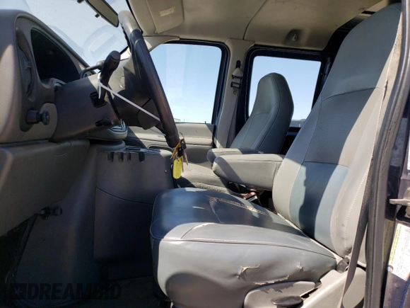 2005 Ford Econoline Cargo with VIN 1FTNE24L55HA05288, listed as a Copart auction lot 75017754 with 197,889 mi miles and Salvage Title. Bid and sale history available at carsss.com. Image 7.