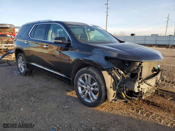 2018 Chevrolet Traverse High Country with VIN 1GNEVKKW5JJ183371, listed as a Copart auction lot 42368045 with 99,574 mi miles and Non Repairable. Bid and sale history available at carsss.com. Image 4.