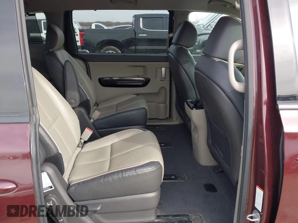 2017 Kia Sedona EX with VIN KNDMC5C11H6278098, listed as a IAAI auction lot 41581577 with 98,748 mi miles. Bid and sale history available at carsss.com. Image 8.