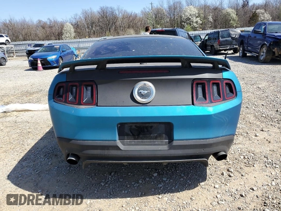 2012 Ford Mustang GT Premium with VIN 1ZVBP8CF7C5248558, listed as a Copart auction lot 48915095 with 131,044 mi miles and Clean Title. Bid and sale history available at DreamBid. Image 6.