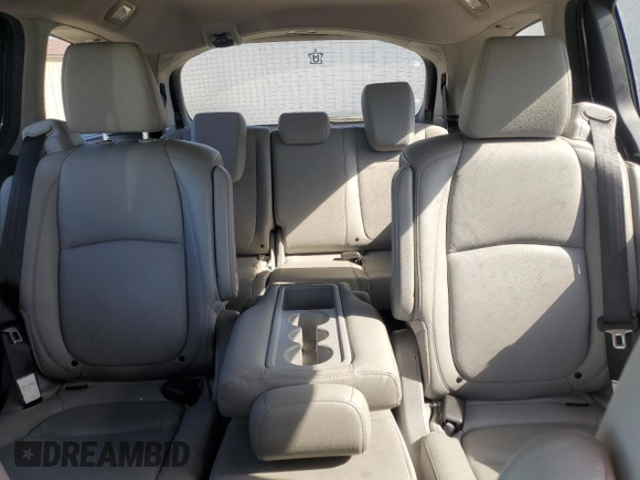 2019 Honda Odyssey EX-L with VIN 5FNRL6H77KB040597, listed as a Copart auction lot 53573445 with 110,024 mi miles and Salvage Title. Bid and sale history available at DreamBid. Image 10.