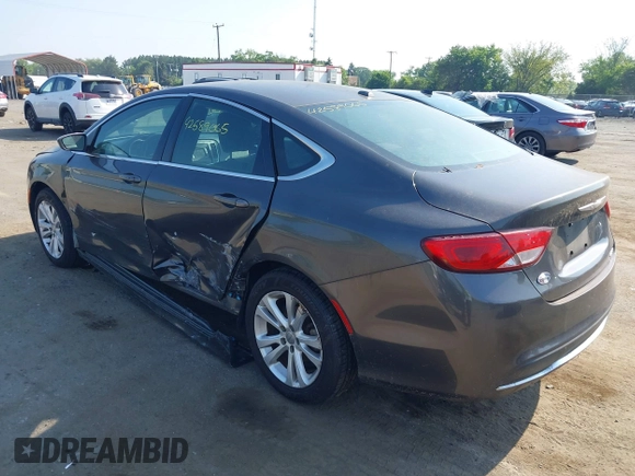 2015 Chrysler 200 Limited with VIN 1C3CCCAB8FN505273, listed as a IAAI auction lot 42589065 with 114,223 mi miles and . Bid and sale history available at DreamBid. Image 3.