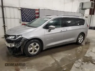 2017 Chrysler Pacifica Touring L Plus with VIN 2C4RC1EG8HR515887, listed as a Copart auction lot 54513485 with 97,736 mi miles and Salvage Title. Bid and sale history available at DreamBid. Image 1.