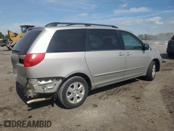 2008 Toyota Sienna CE with VIN 5TDZK23C48S135039, listed as a Copart auction lot 53739175 with 240,900 mi miles and Clean Title. Bid and sale history available at carsss.com. Image 3.
