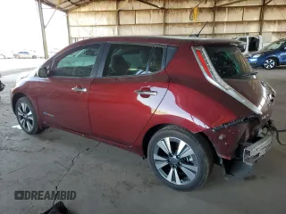 2016 Nissan LEAF S with VIN 1N4BZ0CP1GC311538, listed as a Copart auction lot 52048165 with 75,060 mi miles and Salvage Title. Bid and sale history available at carsss.com. Image 2.