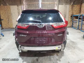 2019 Honda CR-V EX-L with VIN 7FARW2H80KE023296, listed as a Copart auction lot 48061425 with 144,660 mi miles and Salvage Title. Bid and sale history available at carsss.com. Image 6.